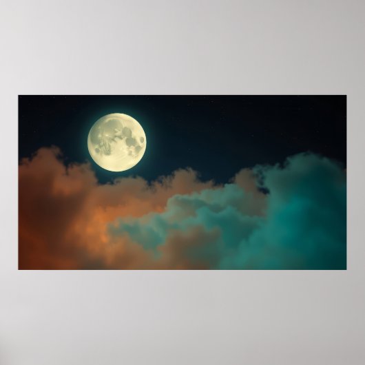 Mond Serenity Poster (Vorne)