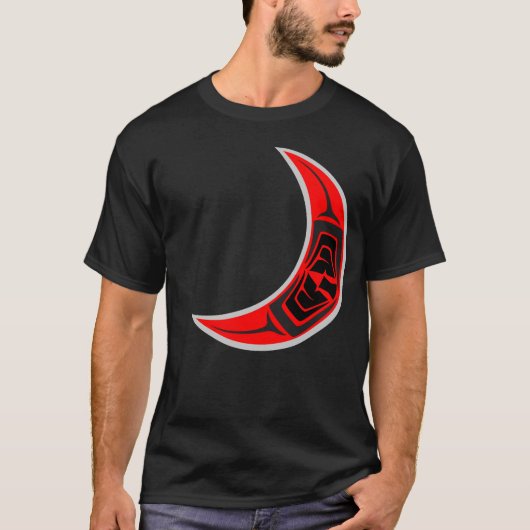 Mond-Shirt T-Shirt (Vorderseite)