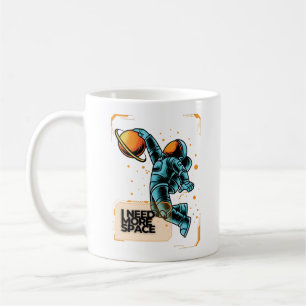 Mond-Slam-Dunk-Kaffeetasse Kaffeetasse