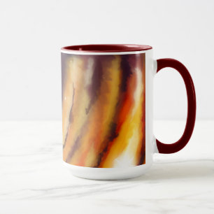 Mond-Sonnenuntergang-Tasse Tasse