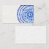 Mond-Stern-Symbol-psychische mystische Visitenkarte (Vorne/Hinten)