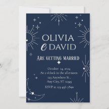 Mond & Sterne Elegante Hochzeit