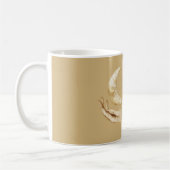 Mond Sterne Hand Gold Kaffeetasse (Links)