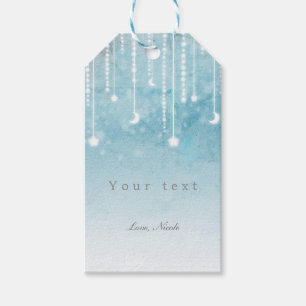 Mond & Sterne Himmels-Baby-Party-Geschenkanhänger Geschenkanhänger