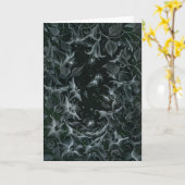 Mond-Sterne Karte (Gelbe Blume)