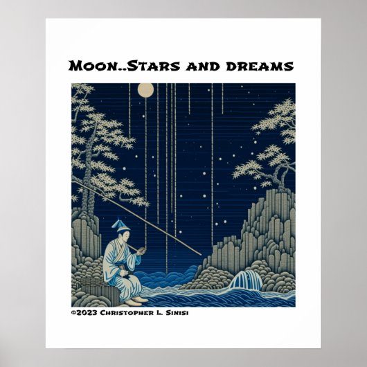 Mond.. Sterne...und Träume Poster (Vorne)