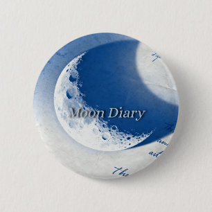 Mond-Tagebuch Button