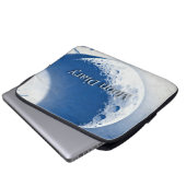Mond-Tagebuch  Laptopschutzhülle (Vorne Knopf)