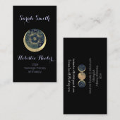 Mond-Talisman-Visitenkarte Visitenkarte (Vorne/Hinten)