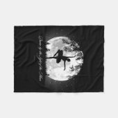 Mond-Tanz Fleecedecke (Vorderseite (Horizontal))