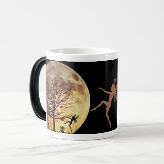 Mond-Tanz Verwandlungstasse (Vorderseite Links)