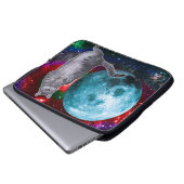 Mond Tänzer Bosco Laptop Hülle Laptopschutzhülle (Vorne Knopf)