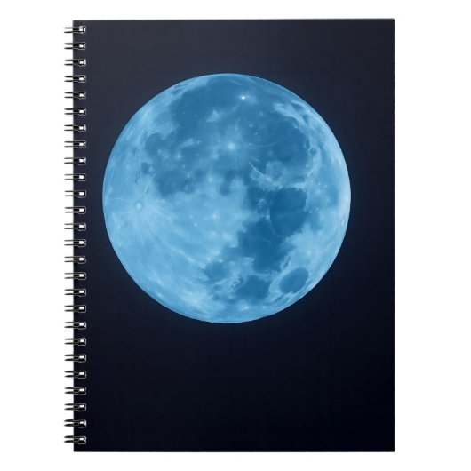 Mond-Themen-Notizbuch Notizblock (Vorderseite)