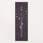 Mond-Totem Yogamatte (Vorderseite)