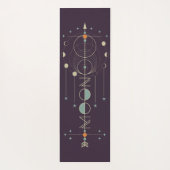 Mond-Totem Yogamatte (Rückseite)