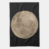 Mond-Tuch-Vollmond-Geschirrtuch-Mond-Dekor Handtuch (Vertikal)