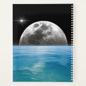 Mond über dem Ozean Planer (Rückseite)
