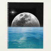 Mond über dem Ozean Planer (Vorderseite)