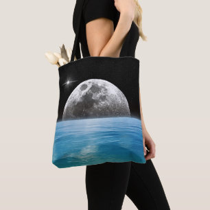 Mond über dem Ozean Tasche