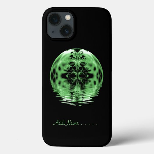 Mond über dem Wasser persönlich Case-Mate iPhone Hülle (Rückseite)