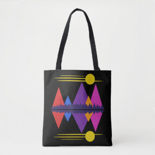 Mond über den Bergen #5 Tasche