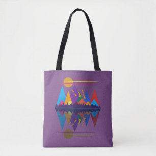 Mond über den Bergen #9 Tasche