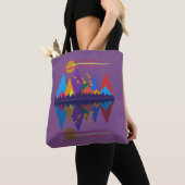 Mond über den Bergen #9 Tasche (Von Nahem)