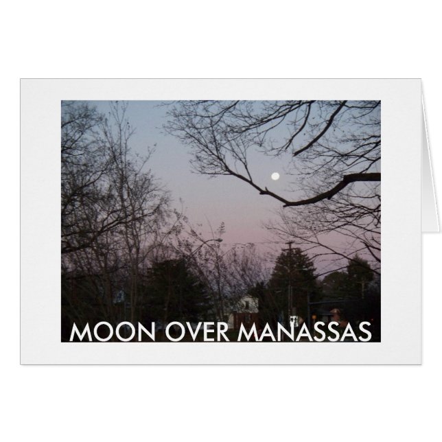 MOND ÜBER MANASSAS (Vorderseite (Horizontal))