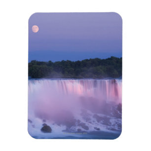 Mond über Niagara Falls Magnet