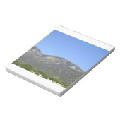 Mond über Sandia Mountains Notizblock (Rotiert)