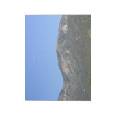 Mond über Sandia Mountains Notizblock (Rotiert)