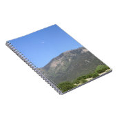 Mond über Sandia Mountains Notizblock (Rechte Seite)