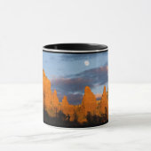 Mond über Sedona Geschenk-Tasse Tasse (Zentrum)