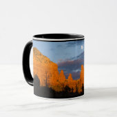 Mond über Sedona Geschenk-Tasse Tasse (Vorderseite Links)