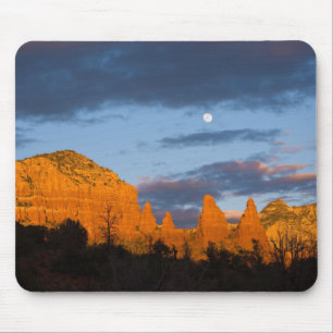 Mond über Sedona Mousepad 2226