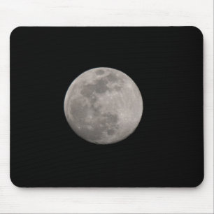 Mond über See Wales Mousepad