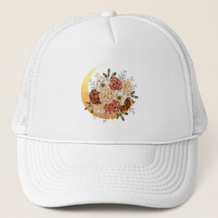 Mond und Blume bloral Truckerkappe