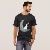 Mond und Katze T-Shirt (Vorne ganz)