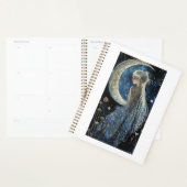 Mond und Lady-Notizbuch Planer (Anzeige)