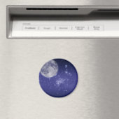 Mond und leuchtende Sterne Magnet (In Situ (Geschirrspüler))