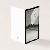 Mond und Planet - Schwarz (Vorderseite)