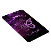 Mond und Schmetterling Magnet (Rechte Seite)