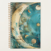 Mond und Sonne Himmelsreiner Name Planer (Vorderseite)
