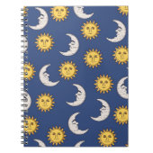Mond und Sonne Notizblock (Vorderseite)