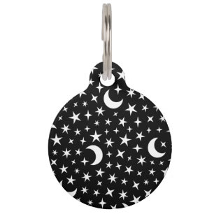 Mond und Stars Haustiermarke