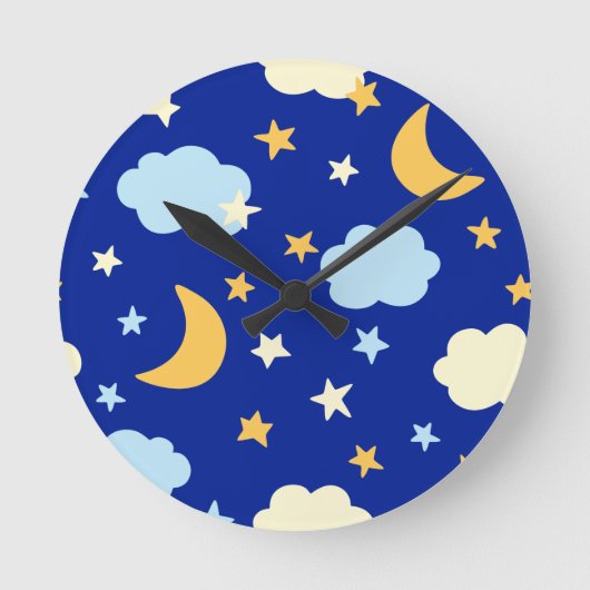 Mond und Stars Uhr (Vorderseite)