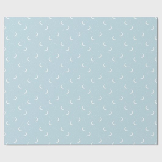 Mond und Sternbilder  Geschenkpapier (Flach)