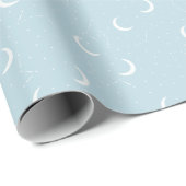 Mond und Sternbilder  Geschenkpapier (Rolleneckpunkt)