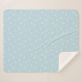 Mond und Sternbilder Sherpadecke (Vorderseite (Horizontal))