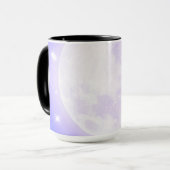 Mond und Sterne Blau Tasse (Vorderseite Links)